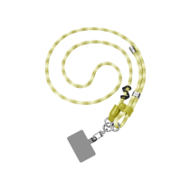FAIRPLAY Phone strap 120cm ZOE (White/Green)