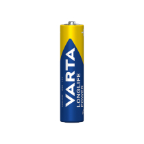 VARTA Pack 4 Alkaline Batteries AAA Longlife Power
