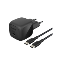 BELKIN Wall Charger 45W + USB-C to USB-C 1m Cable (PVC) (Black)