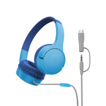 BELKIN Soundform Mini Wired Kids Headset (USB-C/Jack) (Blue)