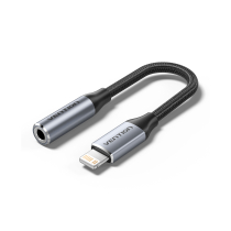 VENTION Lightning Braided Adapter to Jack 3.5mm