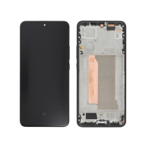 Complete Screen Black Xiaomi 13T (With Frame) (ReLife)