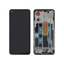 Complete Screen Black Oppo Find X5 Lite (With Frame) (ReLife)