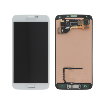 Complete Screen White Galaxy S5 (G900F/G901F)