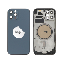 Backcover Blue iPhone 12 Pro (Pulled A)