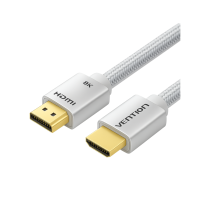 VENTION HDMI Cable 8K Silver (1m)