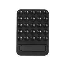 Suction Cup Holder with Built-in Stand (Black)